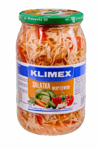 Sałatka warzywna w słoiku
